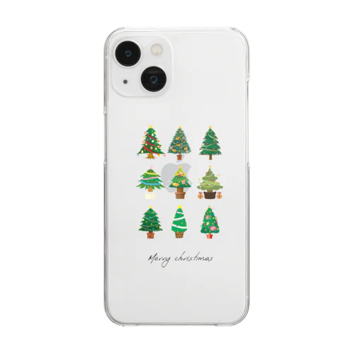 クリスマス25 Clear Smartphone Case