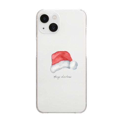 クリスマス30 Clear Smartphone Case