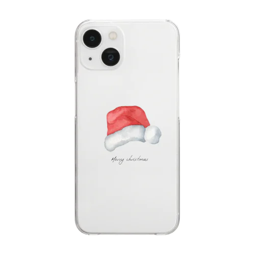 クリスマス30 Clear Smartphone Case