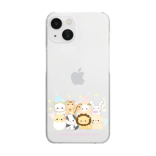 ぴよ森グッズ公式アイテム Clear Smartphone Case