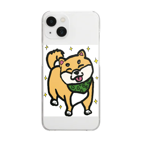 柴犬 Clear Smartphone Case