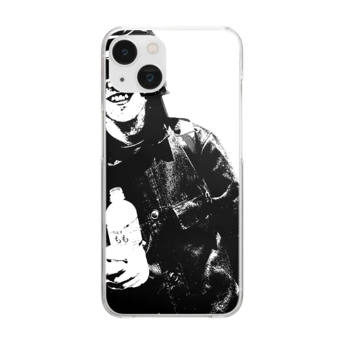 Black &White guys Clear Smartphone Case