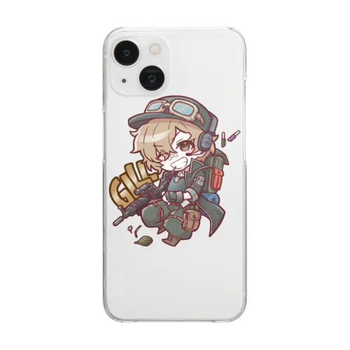 ギルちゃんHalf Anniversary記念 Clear Smartphone Case