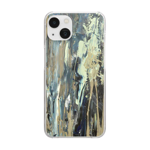 【ebisu】Blue Clear Smartphone Case