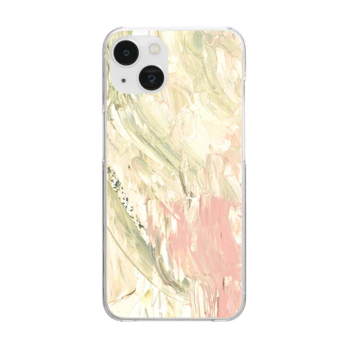 【ebisu】Pink Clear Smartphone Case