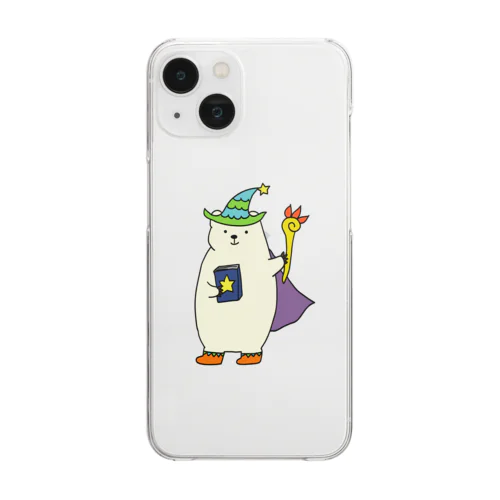 魔女っ子くま Clear Smartphone Case