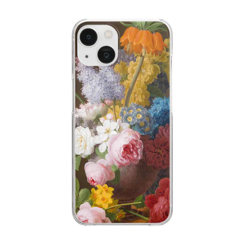 ピーテル・ファエス  《豪華な花の静物》 Clear Smartphone Case
