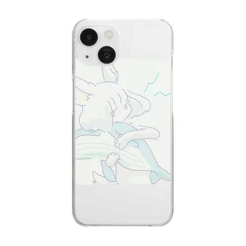 あげないよ Clear Smartphone Case