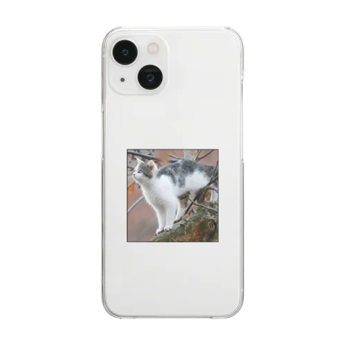 猫20 Clear Smartphone Case