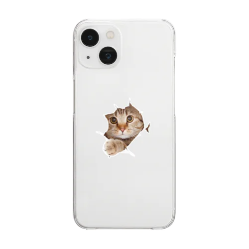 猫22 Clear Smartphone Case