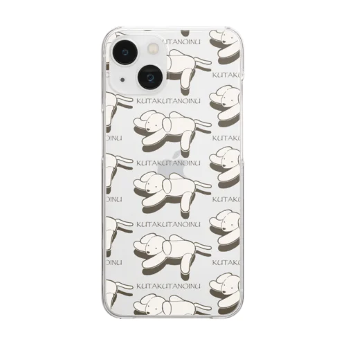 KUTAKUTANOINU Clear Smartphone Case