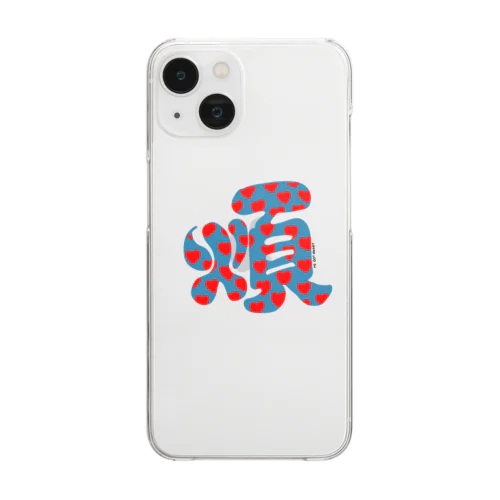 KOI WAZURAI Clear Smartphone Case