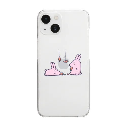 しおののうさぎ Clear Smartphone Case