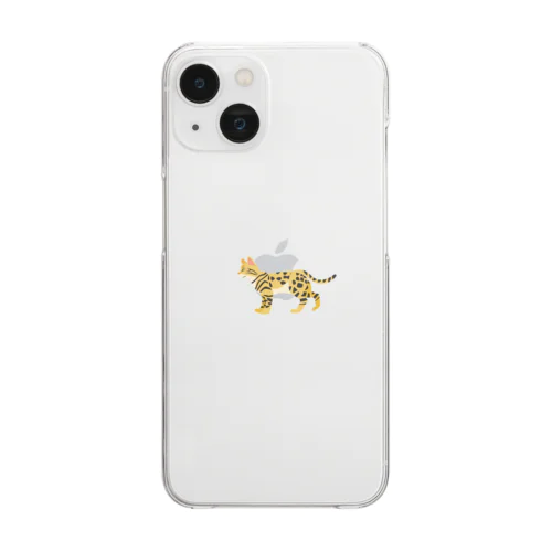 猫1-12 ベンガル猫 Clear Smartphone Case