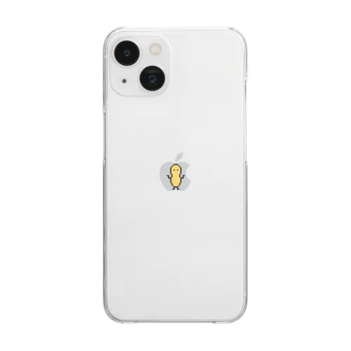 落花生くん Clear Smartphone Case