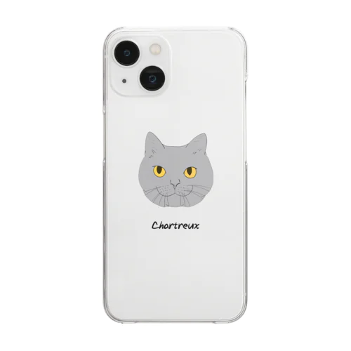 シャルトリュー Clear Smartphone Case