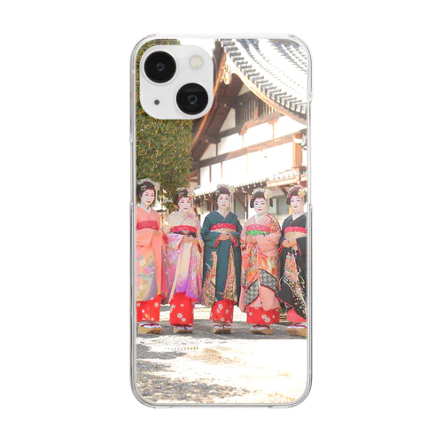 日體寺にて Clear Smartphone Case