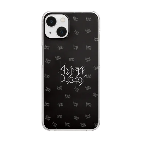 KIDS BASE RECORDS　iPhoneケース Clear Smartphone Case
