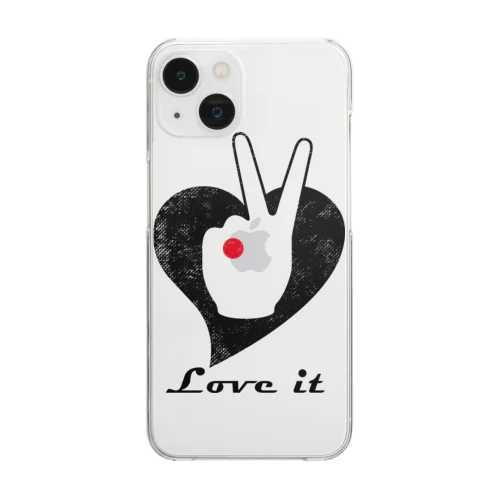 Love it（ラビット） Clear Smartphone Case