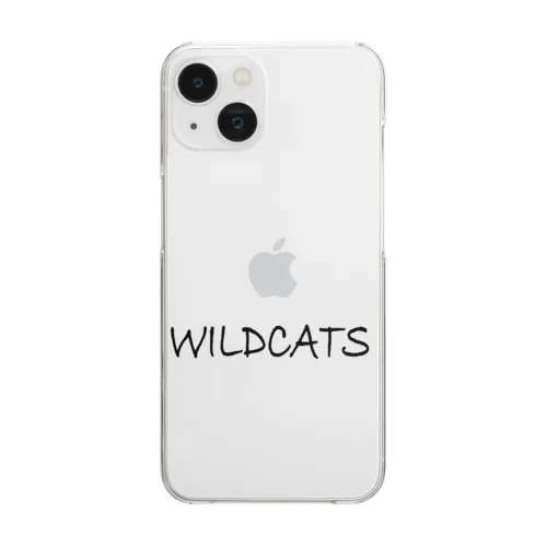 WILDCATS グッズ　1 クリアスマホケース