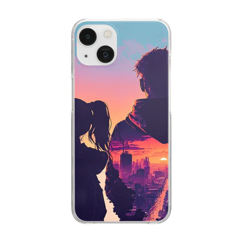 Believe in Eternity Clear Smartphone Case