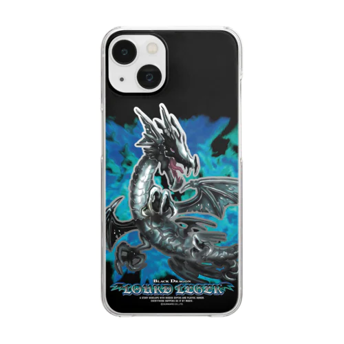 ルールレジェ-BLACK DRAGON- Clear Smartphone Case