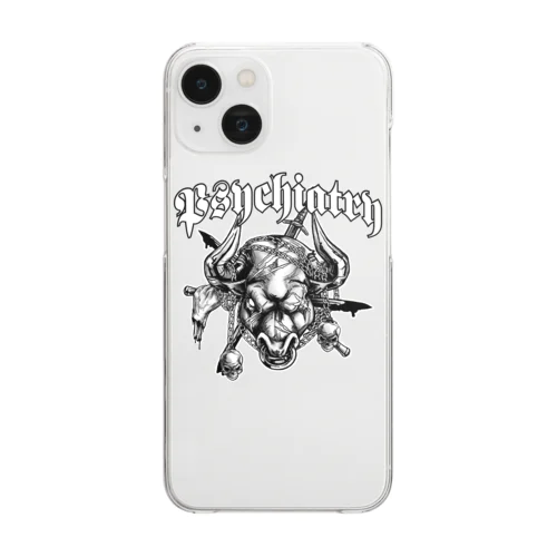 精神障害「Psychiatry」iPhoneクリアスマホケース Clear Smartphone Case