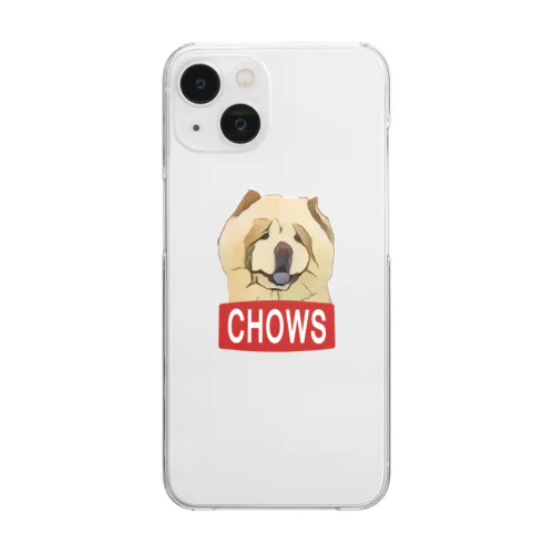 【CHOWS】チャウス Clear Smartphone Case