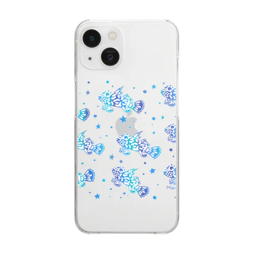 マンダリンフィッシュ Clear Smartphone Case