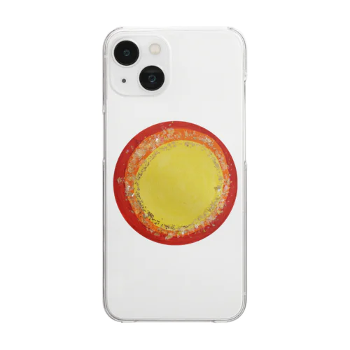 太陽☀スマホケース Clear Smartphone Case