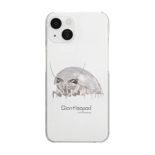 ダイオウグソクムシ クリアスマホケース Clear Smartphone Case