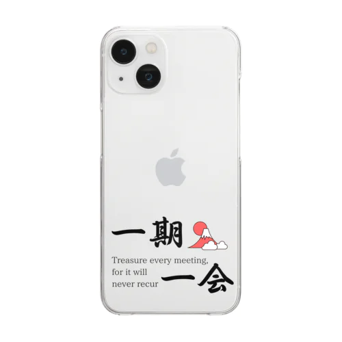 一期一会 Clear Smartphone Case