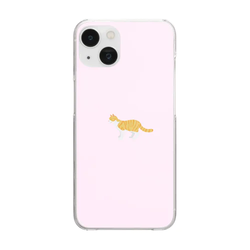 猫1-8 茶白猫 Clear Smartphone Case