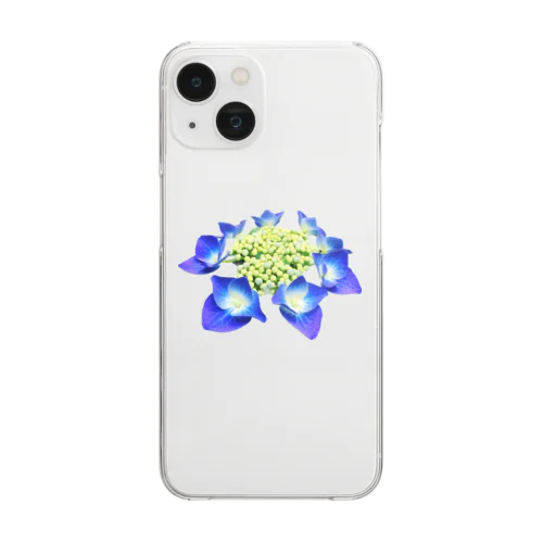 紫陽花 Clear Smartphone Case