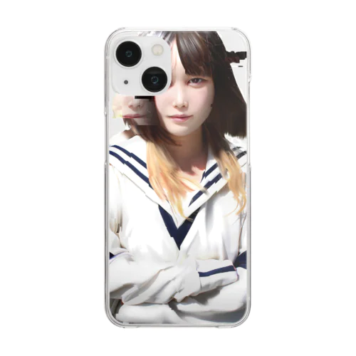 きゅんくんアー写2022 Clear Smartphone Case