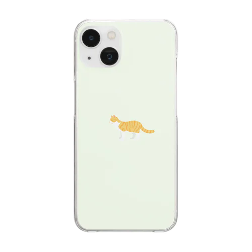 猫1-8 茶白猫 Clear Smartphone Case