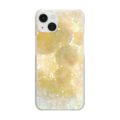 月が綺麗ですね。 Clear Smartphone Case