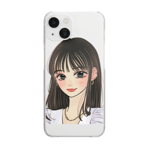 アラサー女のパチ日記公式グッズ Clear Smartphone Case