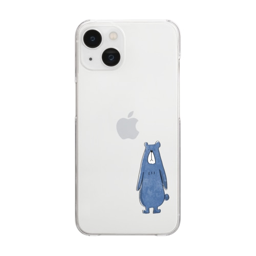ノーマルまさおの雑貨屋さん Clear Smartphone Case