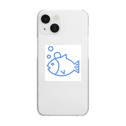 お魚シリーズ Clear Smartphone Case