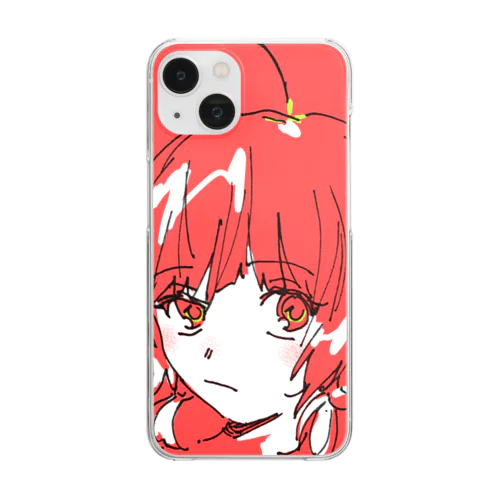 つややちゃん Clear Smartphone Case