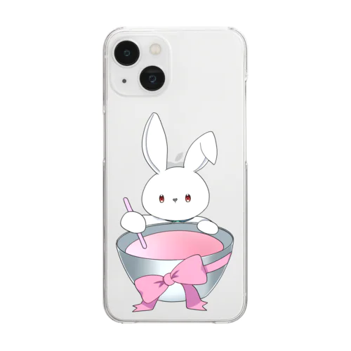 ルビーチョコケース Clear Smartphone Case