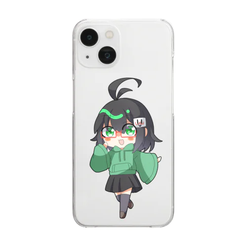 ねっさんのミニキャラグッズ Clear Smartphone Case