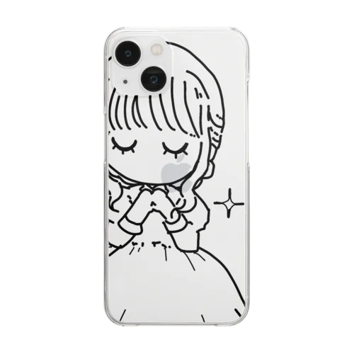 祈りのさやかちゃん Clear Smartphone Case