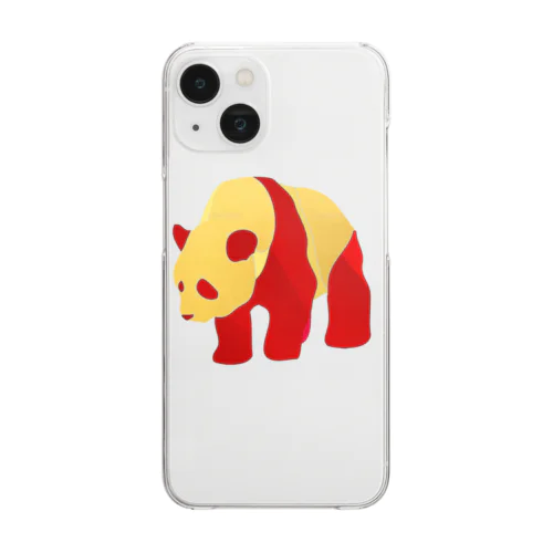 広熨斗隼人のカラーパンダ🐼２ Clear Smartphone Case