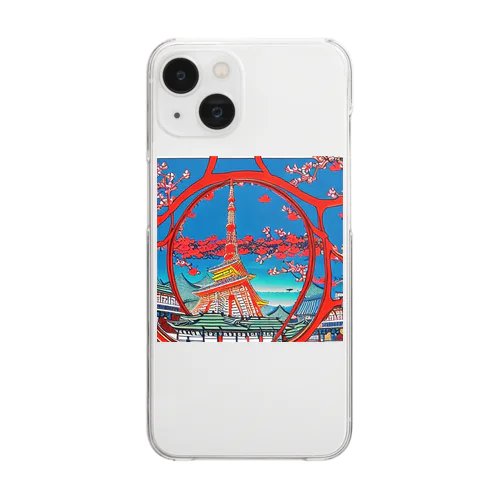 tokyotower Clear Smartphone Case