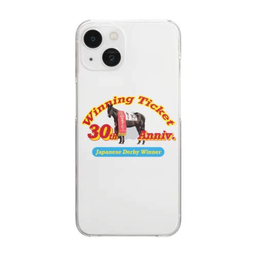 Winning Ticket 1993 Japanese Derby Winner 30th Anniv. by AERU クリアスマホケース