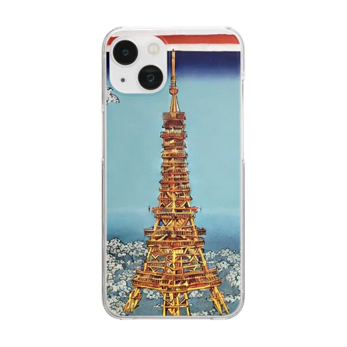 tokyotower7 Clear Smartphone Case