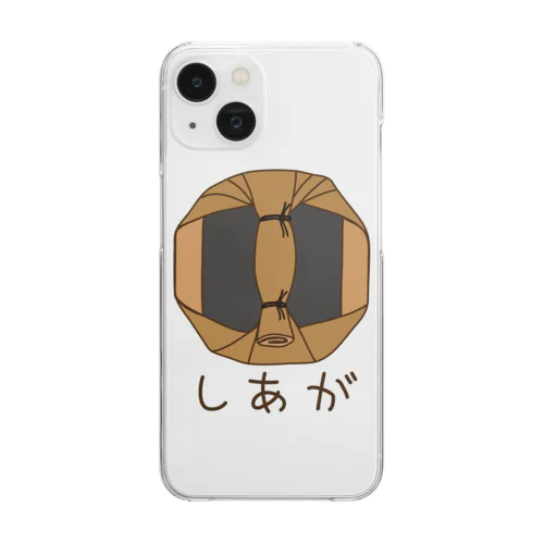 ばれん・しあが Clear Smartphone Case