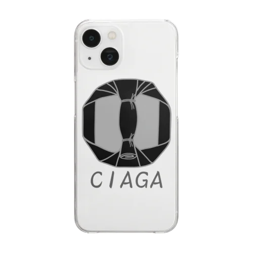 ばれん・しあが BK Clear Smartphone Case